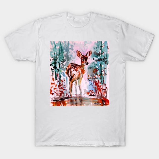 Fawn T-Shirt by kovacsannabrigi